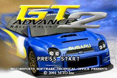 GT Advance 2: Rally Racing screenshot 3 for GameBoy Advance